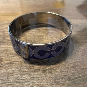 Purple Coach Bangle